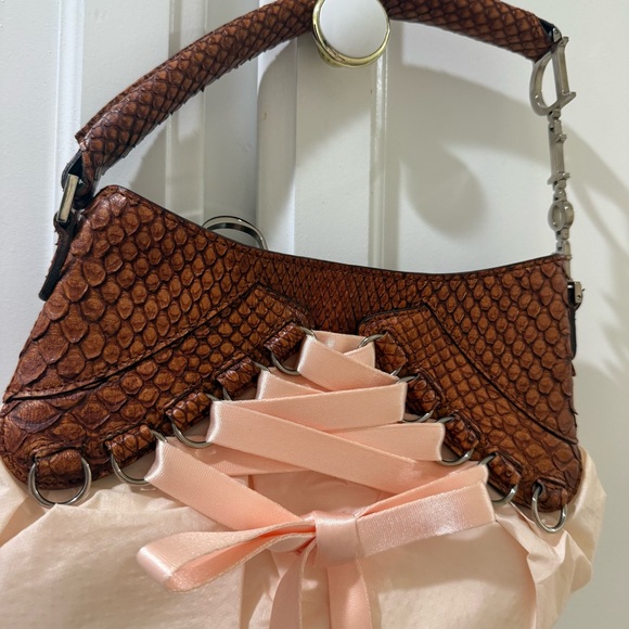 Dior Ballet Corset Python Bag John Galliano RARE Y2K - Picture 3 of 10